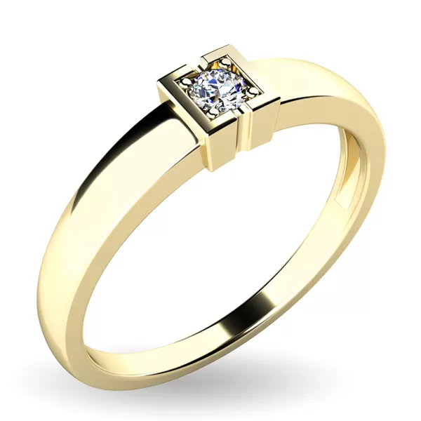 Zásnubní prsten s diamantem ZP-10936D