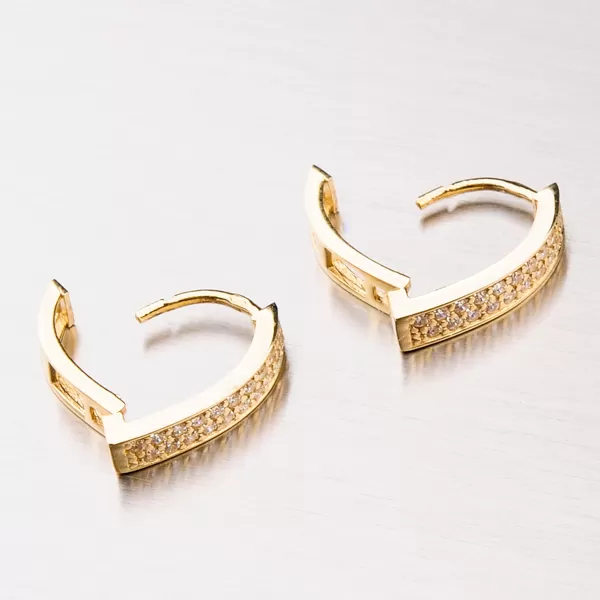 Náušnice se zirkony 42-31698