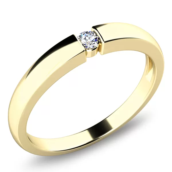 Zásnubní prsten s diamantem ZP-10935D
