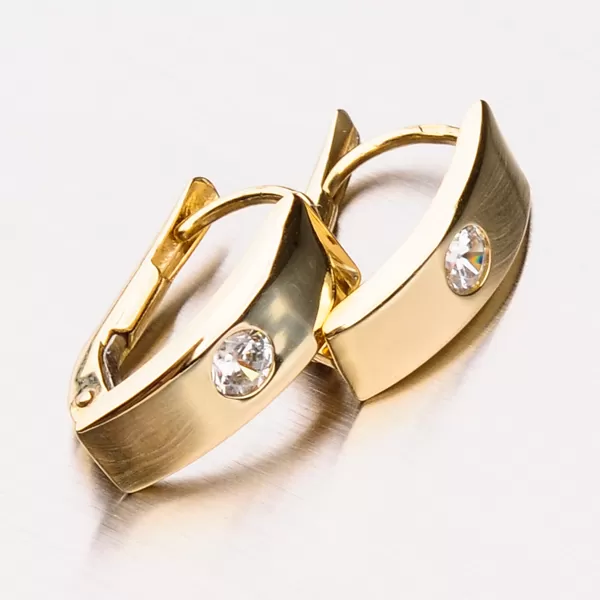 Zlaté dámské náušnice 42-31508