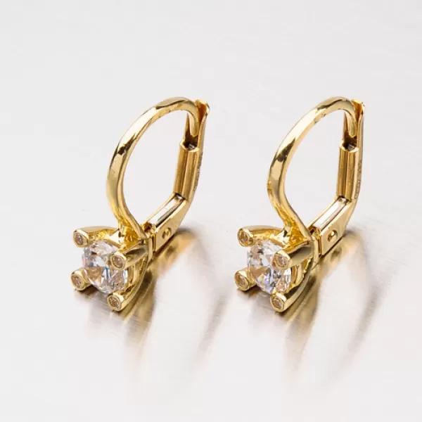 Náušnice se zirkony 12-376