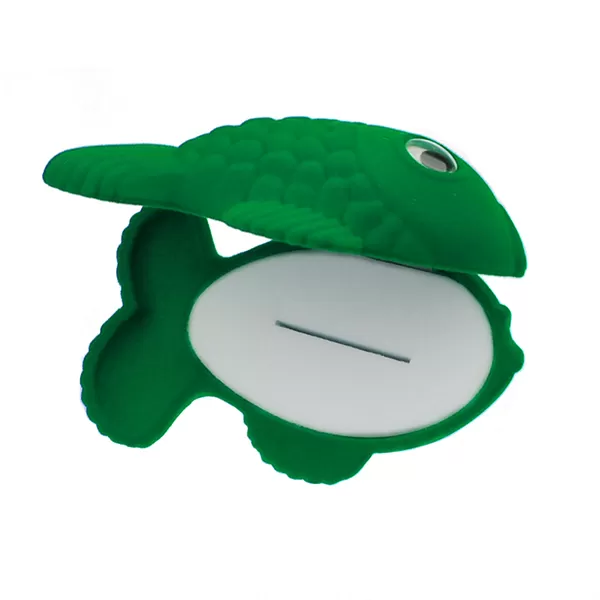 Krabička na šperky - zelená ryba FU-05/A19