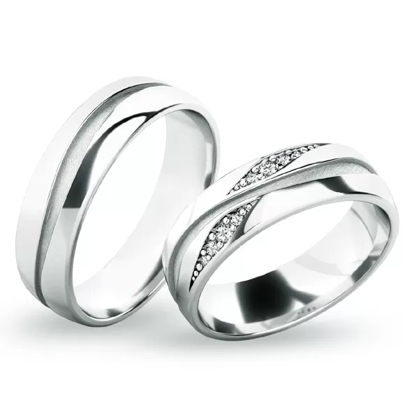 Snubní prsteny ze žlutého zlata SP-61071Z