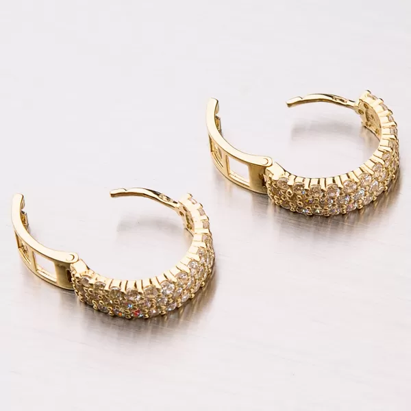 Zdobené zlaté kroužky 42-31562