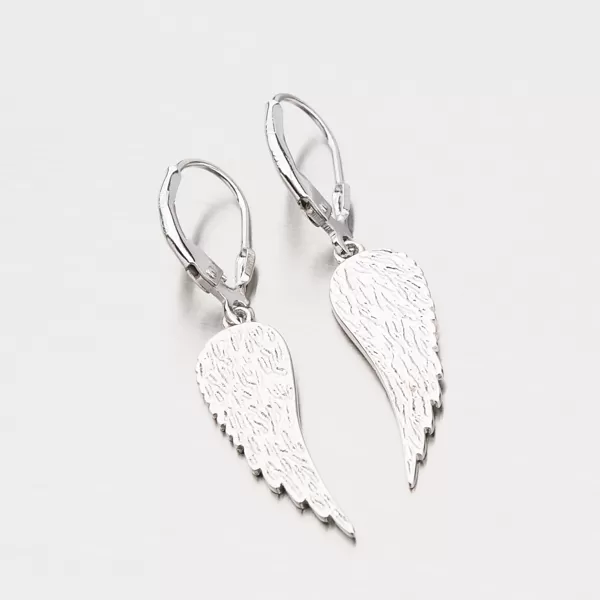 Stříbrné náušnice křídla PKL-2001