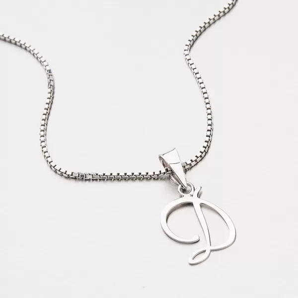 Přívěsek - zlaté písmenko D 43-21029-D