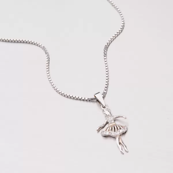 Stříbrný baletka - přívěsek P1504747-1905-SLX