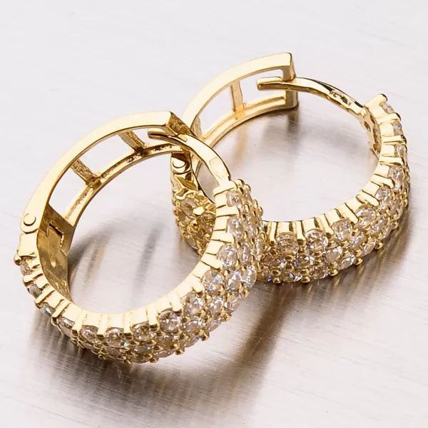 Zdobené zlaté kroužky 42-31562