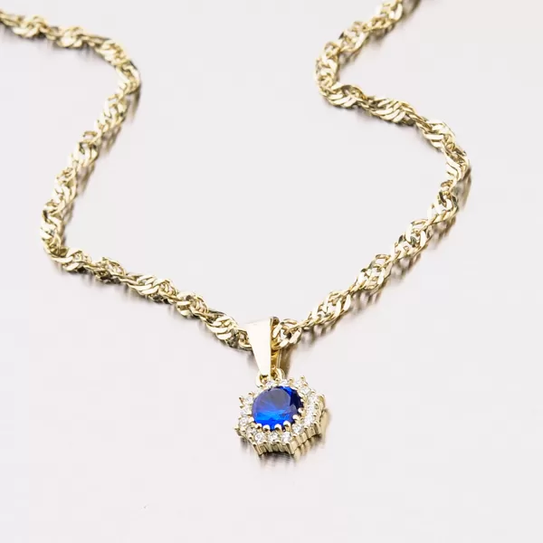 Přívěsek se zirkony 352P-130086-02