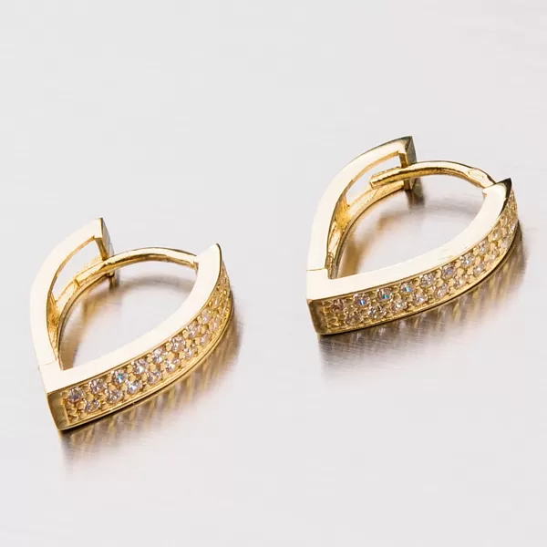 Náušnice se zirkony 42-31698