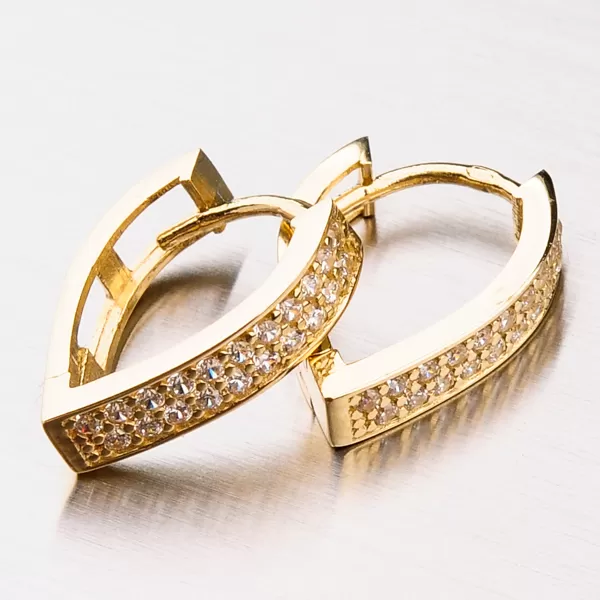 Náušnice se zirkony 42-31698