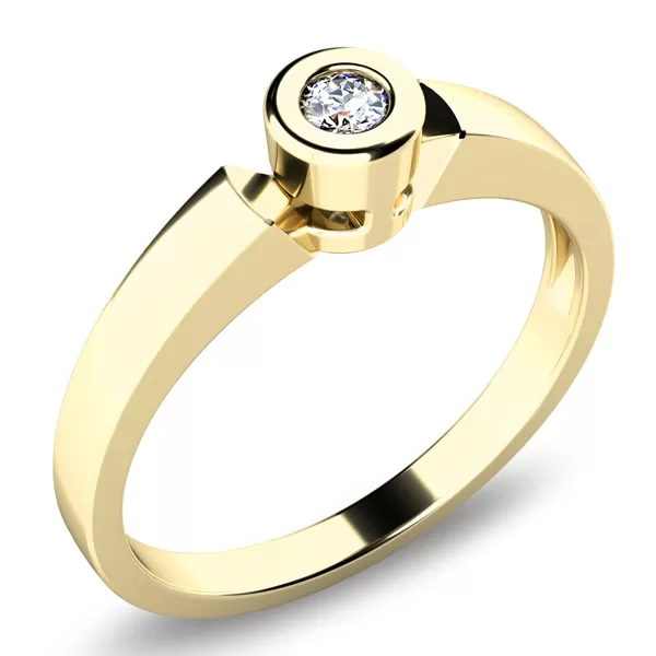 Zásnubní prsten s diamantem ZP-10934D
