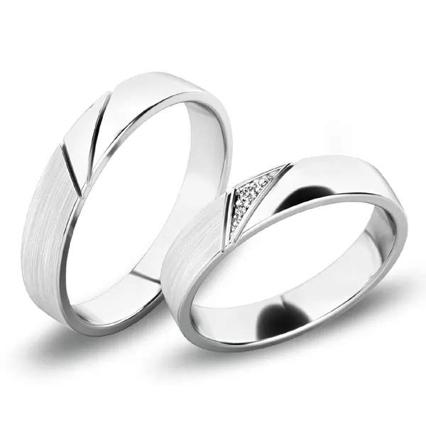 Snubní prsteny ze žlutého zlata SP-61076Z