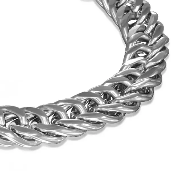 Pánský ocelový náramek Rombo 12 mm GCZA282