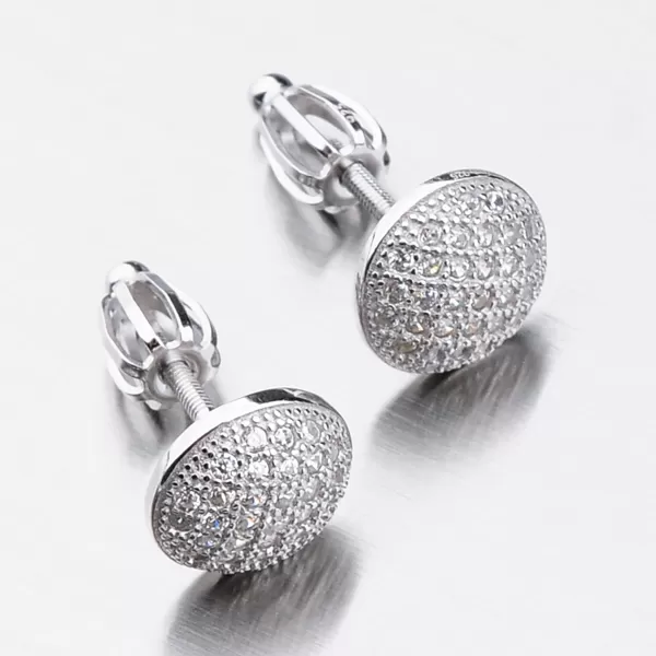 Stříbrné náušnice pecky UPST-121576S