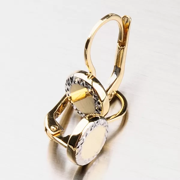 Zlaté visací náušnice 42-32327