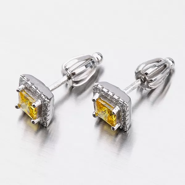 Stříbrné náušnice pecky UPST-121555S