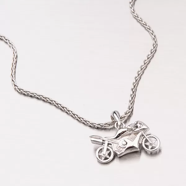 Stříbrná motorka PKL-3004