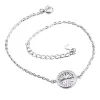 Dámský náramek stříbro 925 zirkon BST-14355