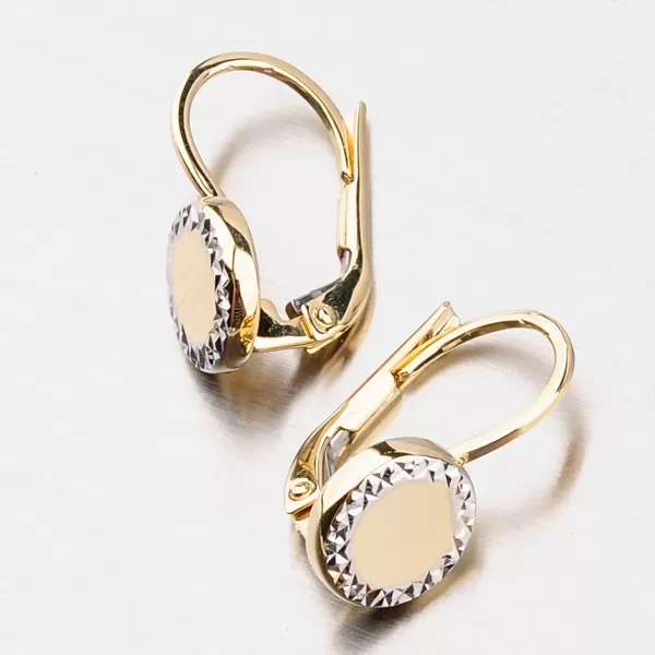 Zlaté visací náušnice 42-32327