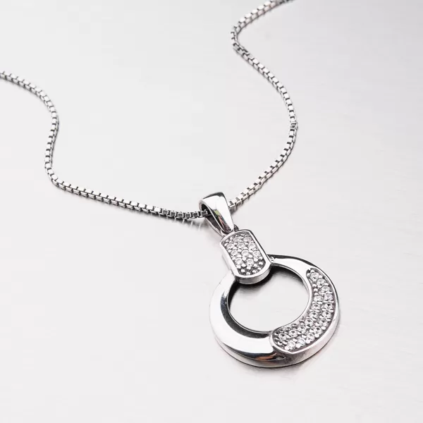 Stříbrný přívěsek ZS-045/P-OKS