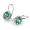 Luxusní náušnice s diamanty 10925-B-DIA-SMAR