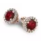 Luxusní náušnice s diamanty 10926-CV-DIA-GRA