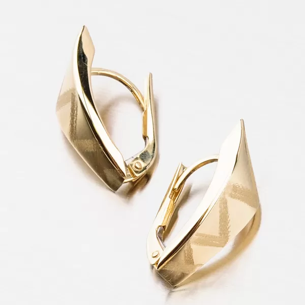 Zlaté visací náušnice 42-31521