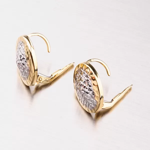 Zlaté visací náušnice 42-32078