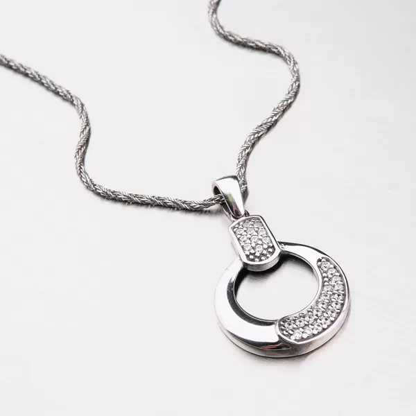 Stříbrný přívěsek ZS-045/P-OKS