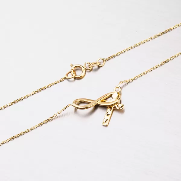 Zlatý náhrdelník 45-1742