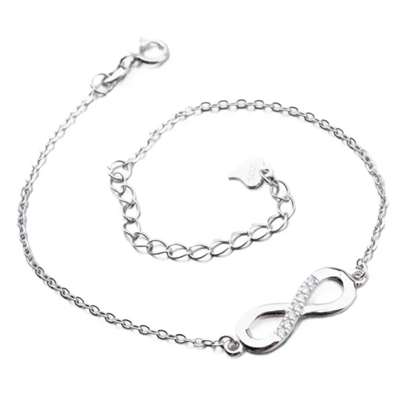 Dámský náramek stříbro 925 zirkon BST-14350