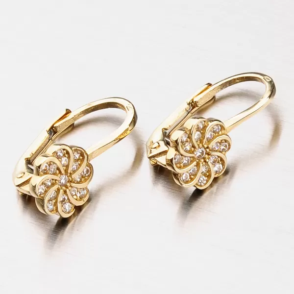 Zlaté náušnice 42-32023