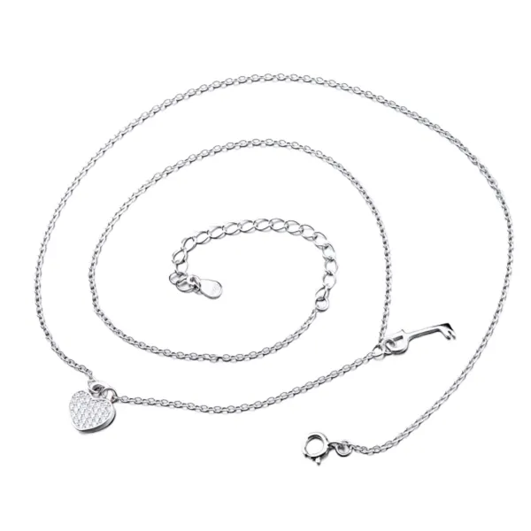 Dámský náhrdelník stříbro 925 zirkon SST-15881