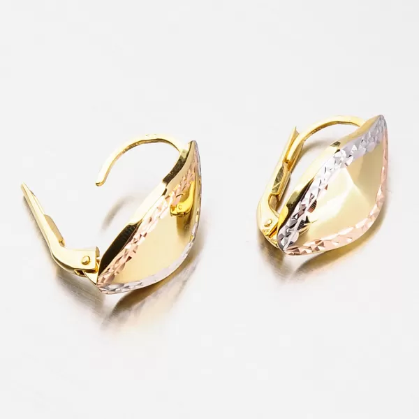 Visací náušnice - zlato 585 42-32175