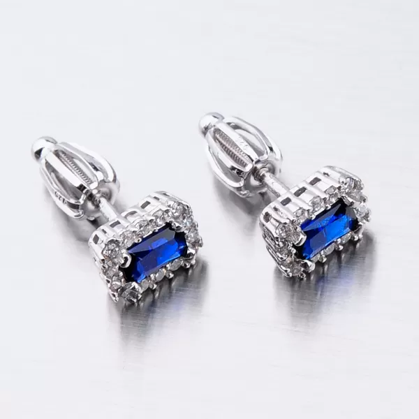 Stříbrné náušnice pecky UPST-121526S