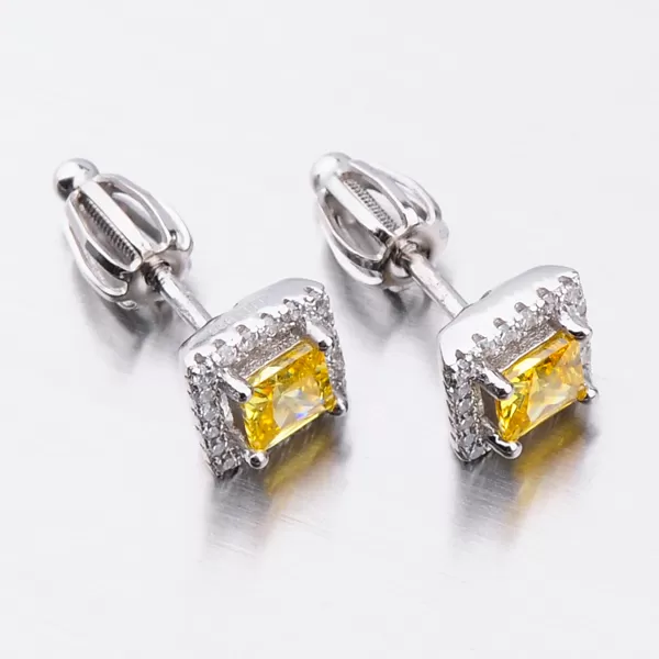 Stříbrné náušnice pecky UPST-121555S