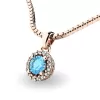 Luxusní přívěsek s diamanty 10927-CV-TPZ