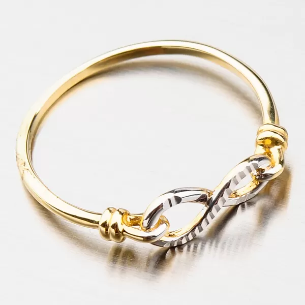 Prsten ze žlutého zlata 41-NP185