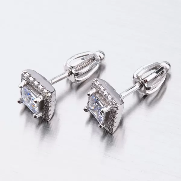 Stříbrné náušnice pecky UPST-121553S