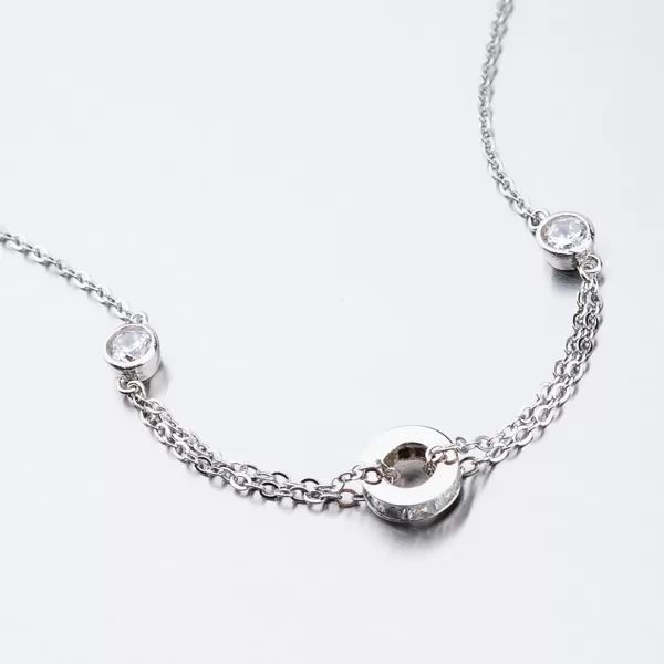 Stříbrný náramek BST-14400