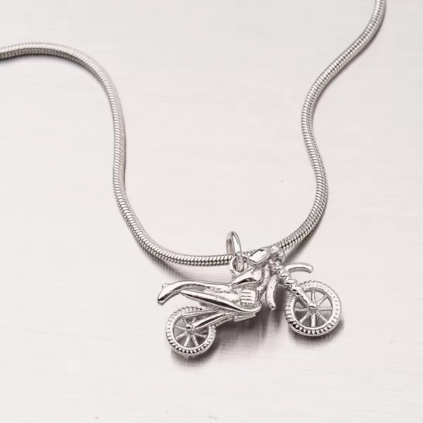 Stříbrná motorka PKL-3003