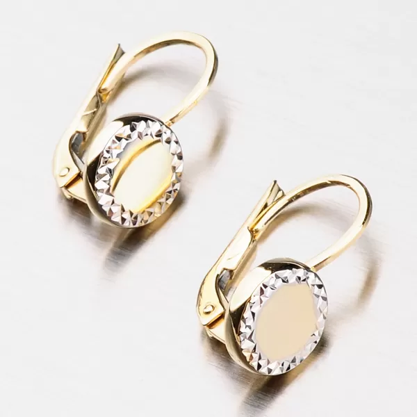 Zlaté visací náušnice 42-32327