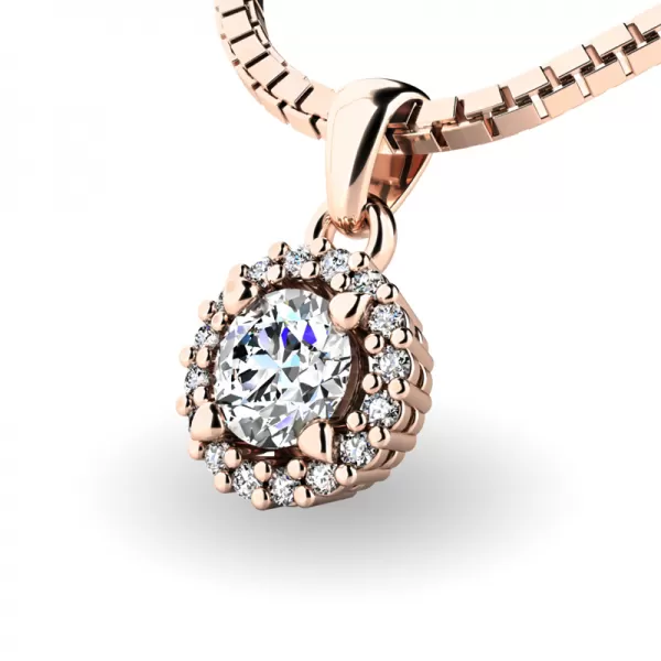 Luxusní přívěsek s diamanty 10927-B-DIA