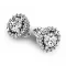 Luxusní náušnice s diamanty 10926-B-DIA