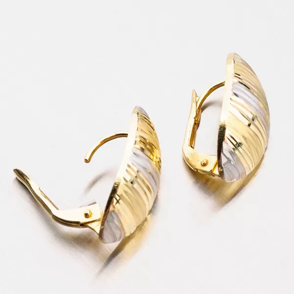 Zlaté náušnice 12-490