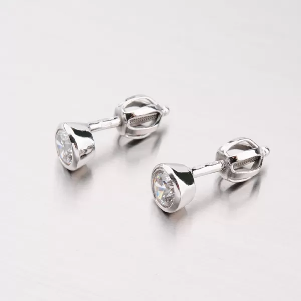 Zlaté náušnice pecky 42-32435