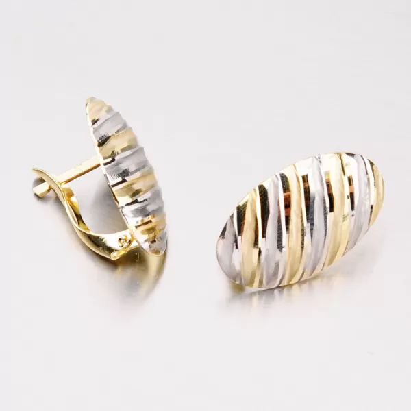 Zlaté visací náušnice 42-31135