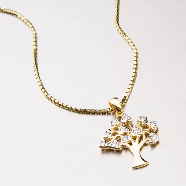 Zlatý přívěsek - strom života 43-2705