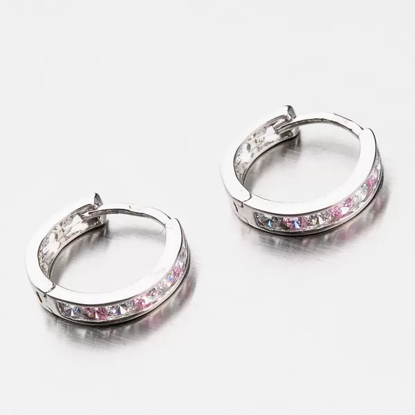 Dětské náušnice kruhy 3 - 10 let 118-1195R